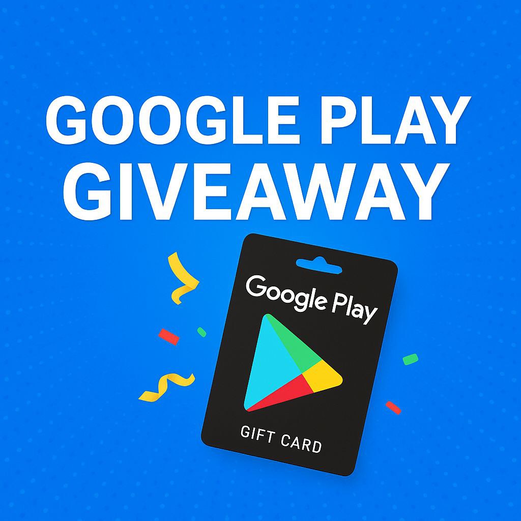 🎁 Google Play Gift Card Giveaway 2025 – 100% Working Free Methods Revealed!