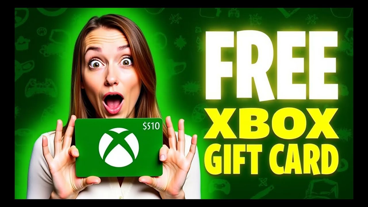 Xbox Gift Card Free Giveaway 2025 – 100% Working & Legit Methods