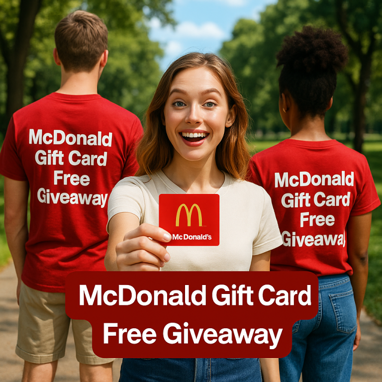 🤑 McDonald’s Gift Card Free Giveaway: Earn Free Meals Without Spending Money